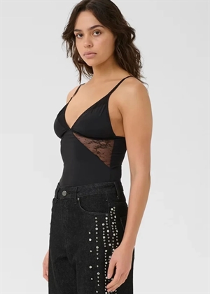 Cami lace top sort Gestuz 